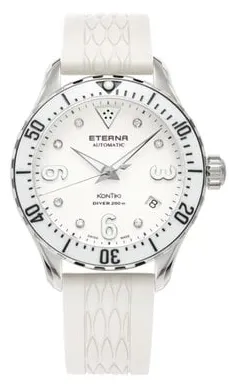 Eterna Kontiki 1280.41.66.1380 38mm Stainless steel Black