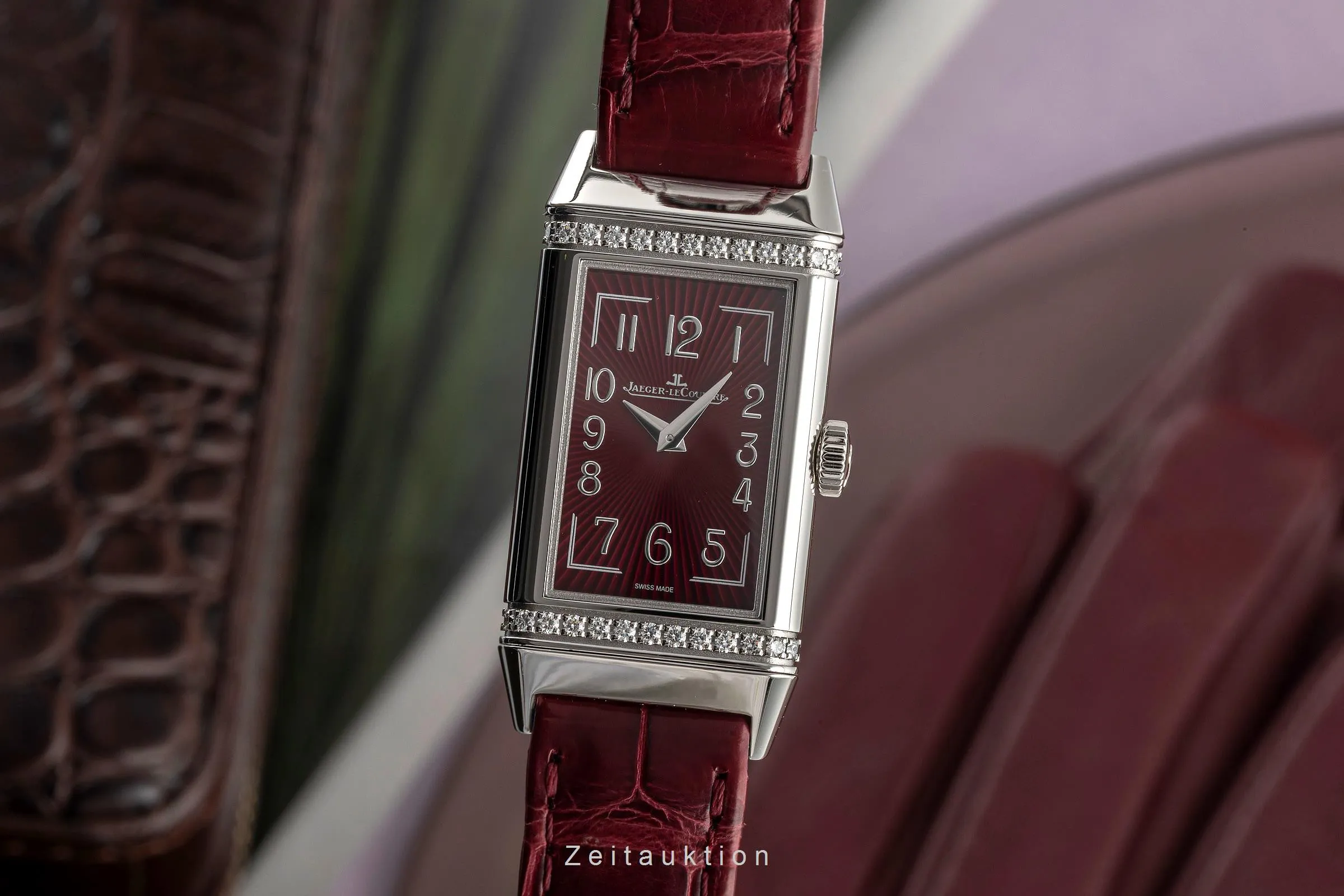 Jaeger-LeCoultre Reverso 201.8.47, Q3288560 19.5mm Stainless steel Red