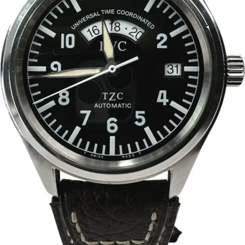 IWC Pilot Spitfire UTC IW3251 39mm Stainless steel Black