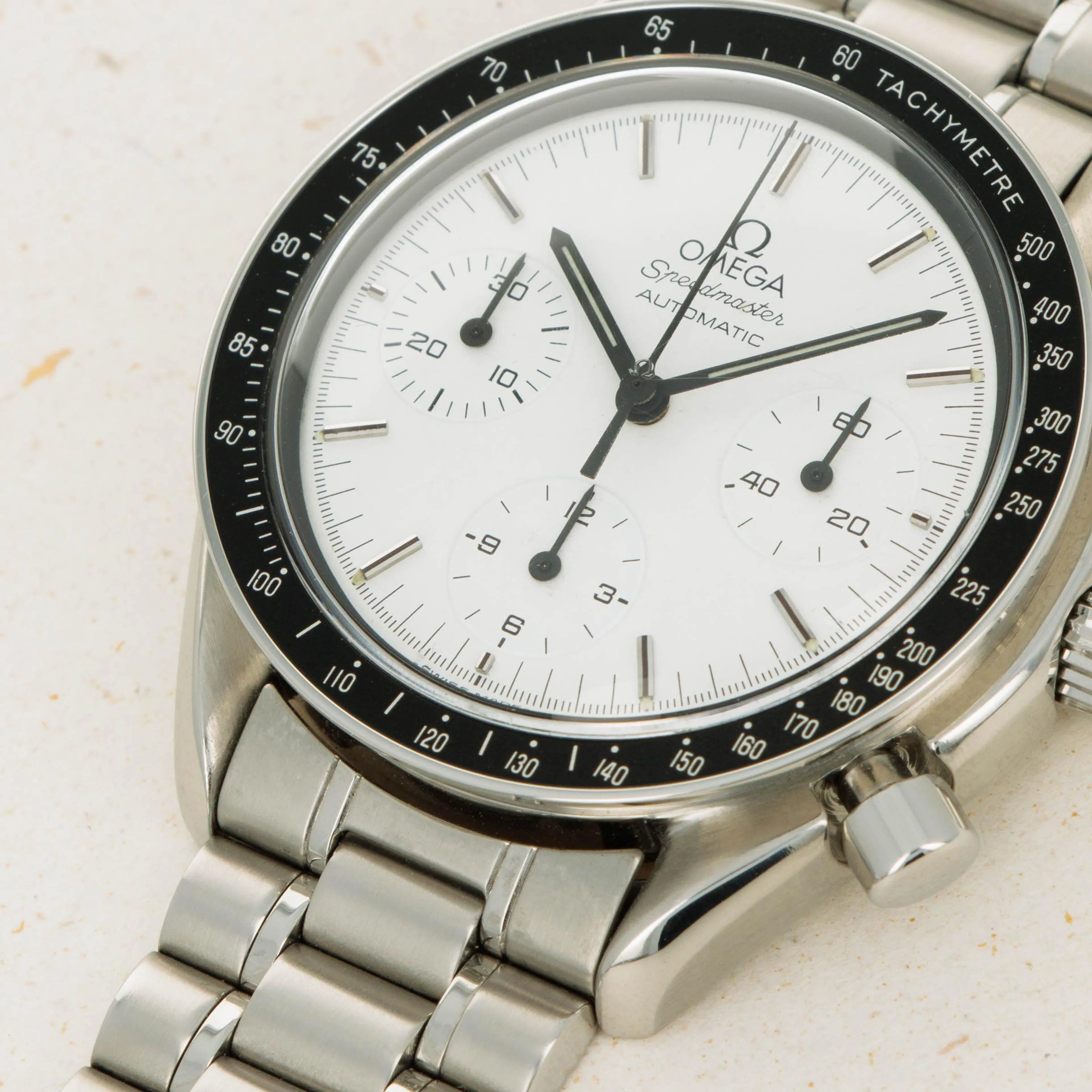 Omega Speedmaster Reduced 175.0032 39mm Stainless steel White 11