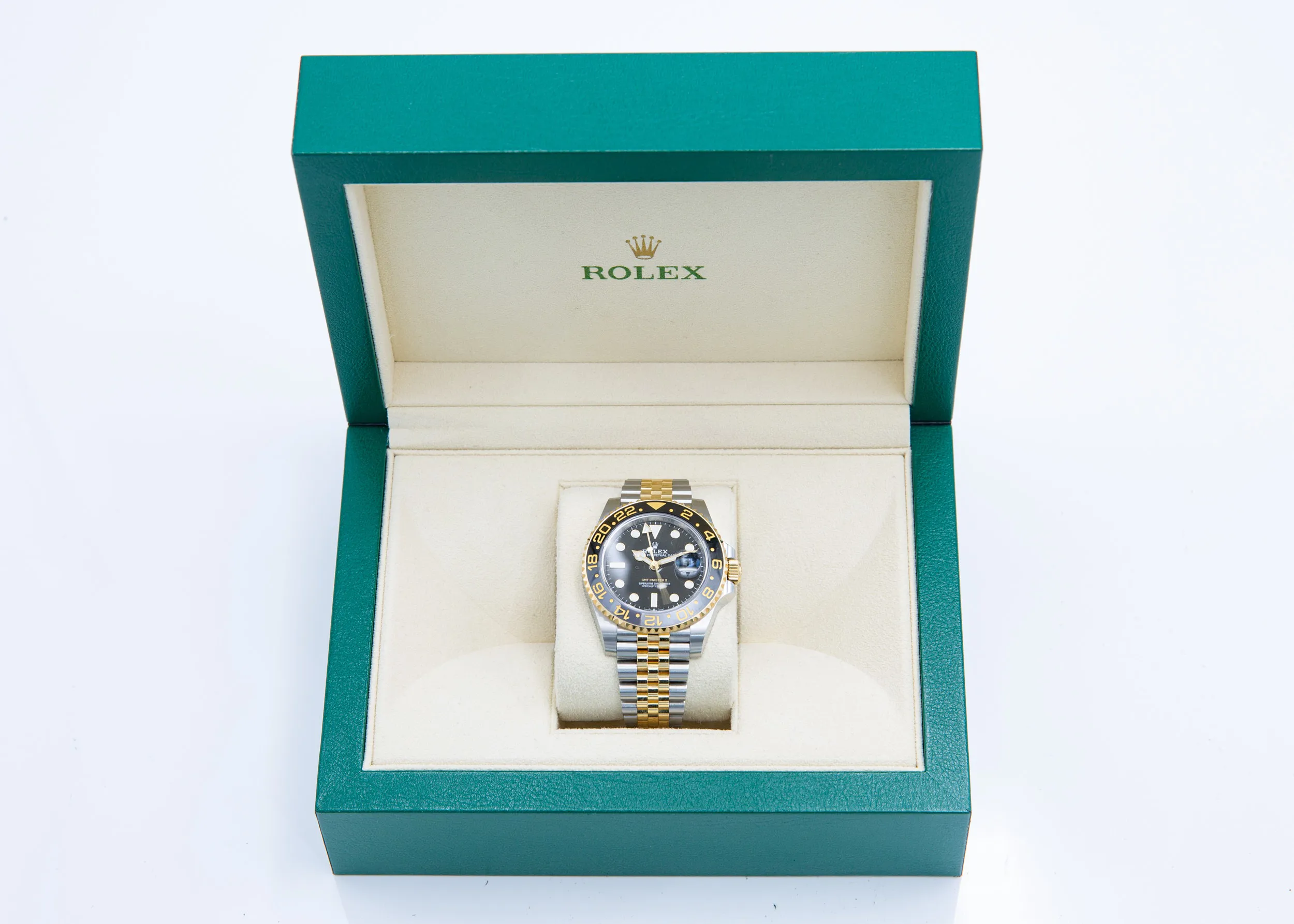 Rolex GMT-Master II 126713GRNR 40mm Yellow gold and Stainless steel Black 8