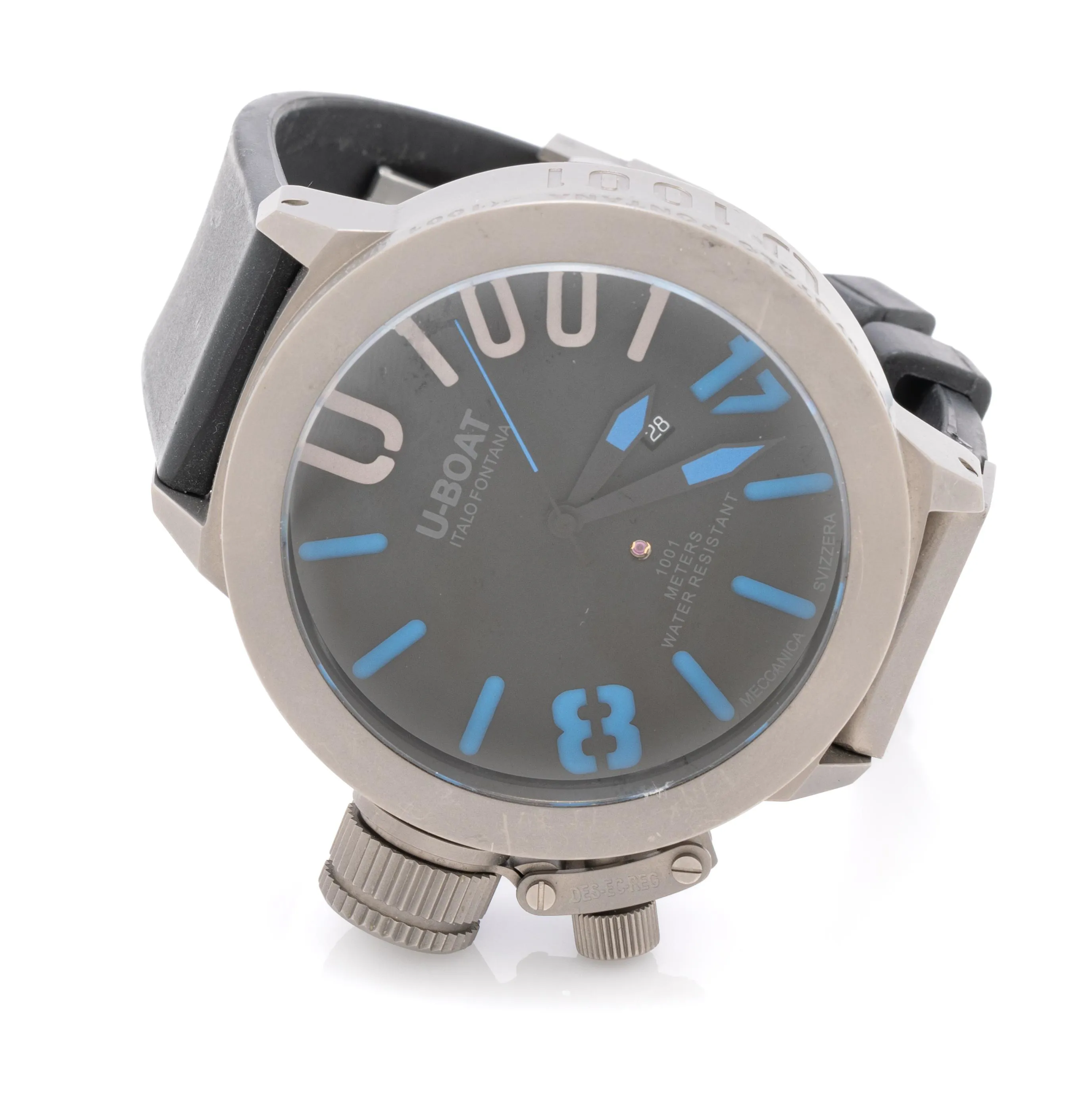 U-Boat Classico 2280 55mm Titanium Black