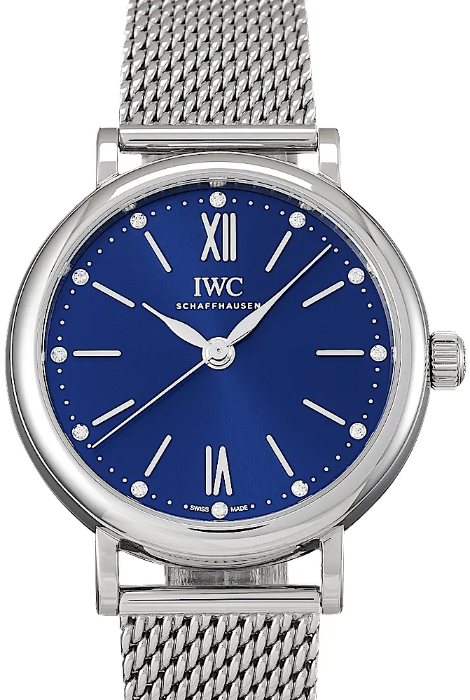 IWC Portofino IW357404 34mm Stainless steel Blue