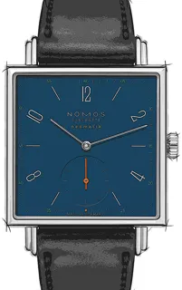 NOMOS Tetra Neomatik 422 Stainless steel Blue