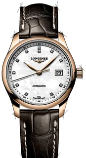 Longines Master Collection L2.257.8.87.3 Rose gold White