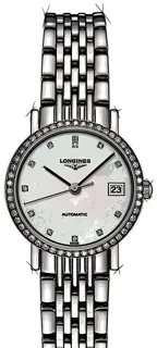 Longines Elegant L4.309.0.87.6 Stainless steel White