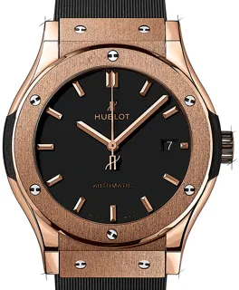 Hublot Classic Fusion 542.OX.1181.RX Yellow gold Black