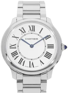 Cartier Ronde Must WSRN0034 Stainless steel Silver