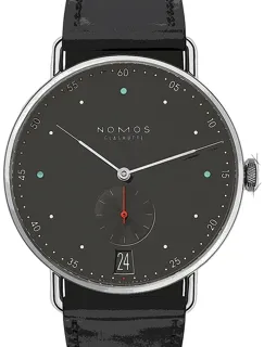 NOMOS Metro 38 Datum 1103 Stainless steel Black