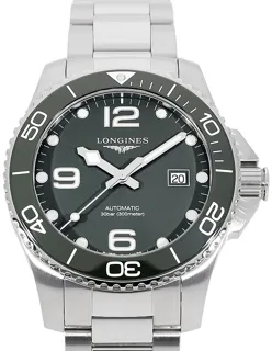 Longines HydroConquest L3.782.4.06.6 Stainless steel Green