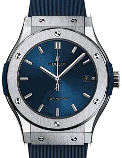 Hublot Classic Fusion 511.NX.7170.RX Titanium Blue