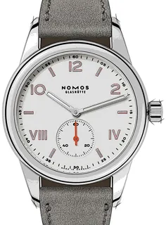 NOMOS Club Campus 709 Stainless steel White