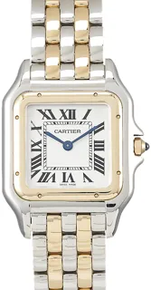 Cartier Panthu00e8re W2PN0007 Yellow gold and Stainless steel Silver