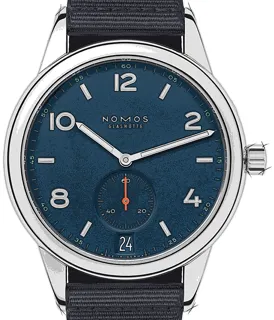 NOMOS Club Automat Datum 776 Stainless steel Blue