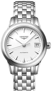 Longines Flagship L4.274.4.12.6 Stainless steel White