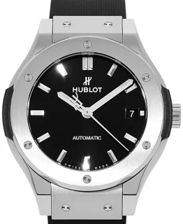 Hublot Classic Fusion 45, 42, 38, 33  565.NX.1470.RX Titanium Black