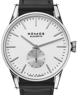 NOMOS Zürich 801 Stainless steel White