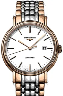 Longines Présence L4.922.1.12.7 Stainless steel White