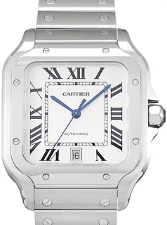 Cartier Santos de Cartier WSSA0018 Stainless steel Silver