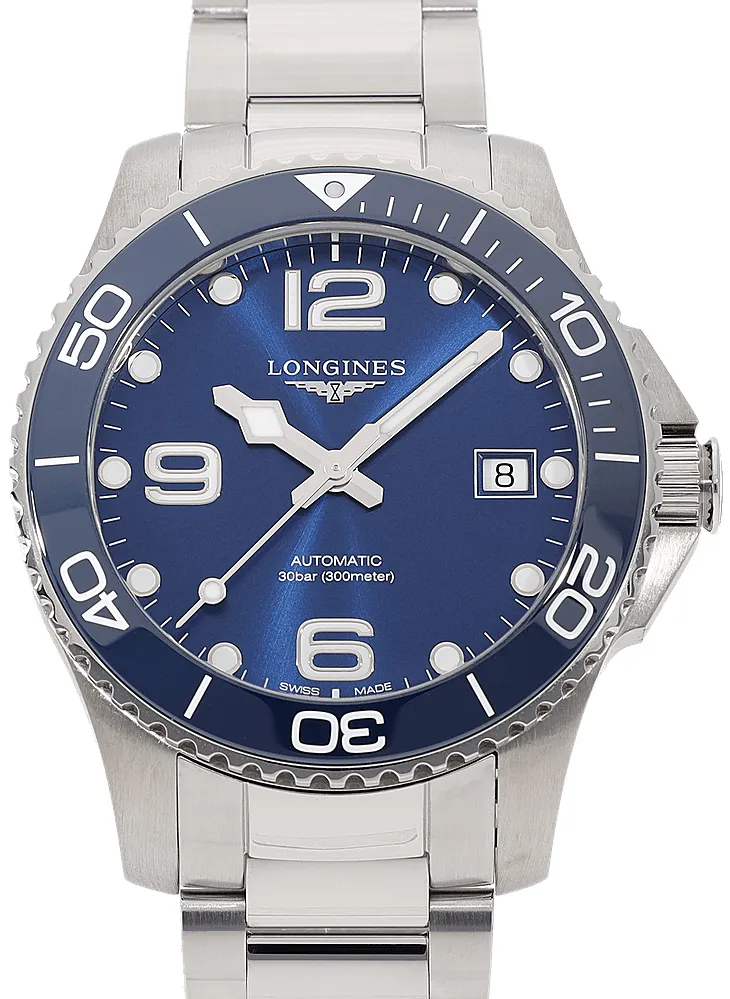 Longines HydroConquest L37804966 39mm Stainless steel Blue