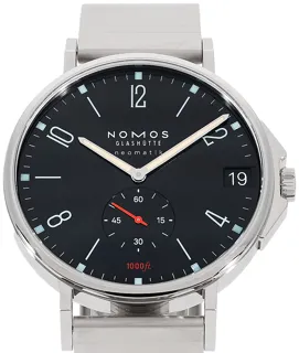 NOMOS Tangente 581 Stainless steel Black