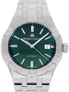 Maurice Lacroix AIKON AI6008-SS00F-630-D Stainless steel Green