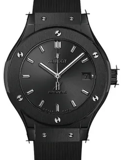 Hublot Classic Fusion 45, 42, 38, 33  565.CM.1470.RX Black ceramic Black