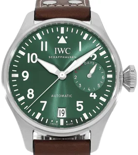 IWC Big Pilot IW501015 Stainless steel Green