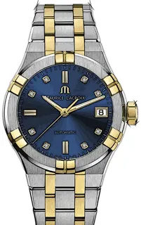 Maurice Lacroix Aikon Automatic AI6006-PVY13-450-1 Stainless steel and Gold-plated Blue