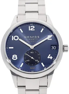 NOMOS Club Sport 782 Stainless steel Blue