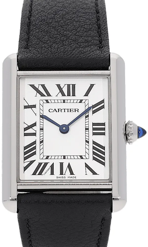 Cartier Tank WSTA0041 33.5mm Stainless steel Silver