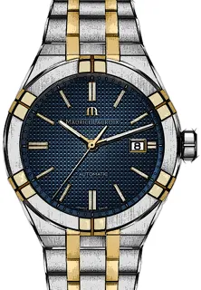 Maurice Lacroix AIKON AI6008-SY013-432-1 Yellow gold Blue