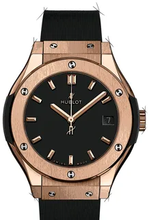 Hublot Classic Fusion 581.OX.1181.RX Yellow gold Black