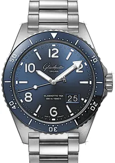 Glashütte SeaQ 1-36-13-02-81-70 Stainless steel Blue