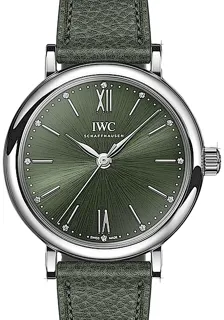 IWC Portofino IW3574-12 Stainless steel Green