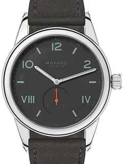 NOMOS Club Campus 736 Stainless steel Black