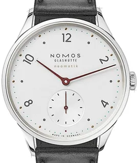 NOMOS Minimatik 1203 Stainless steel White