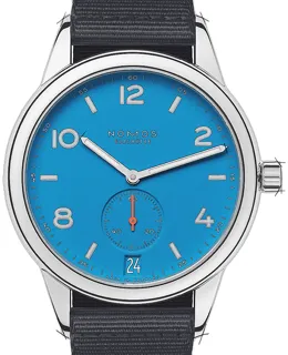 NOMOS Club Automat Datum 777 Stainless steel Blue