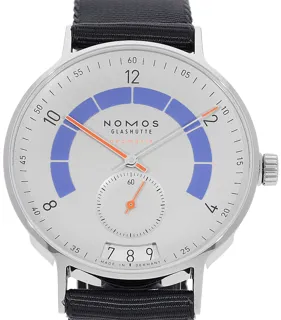 NOMOS Autobahn 1303 Stainless steel Gray