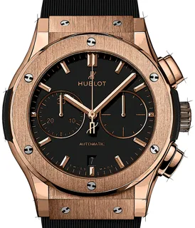 Hublot Classic Fusion Chronograph 521.OX.1181.RX Yellow gold Black