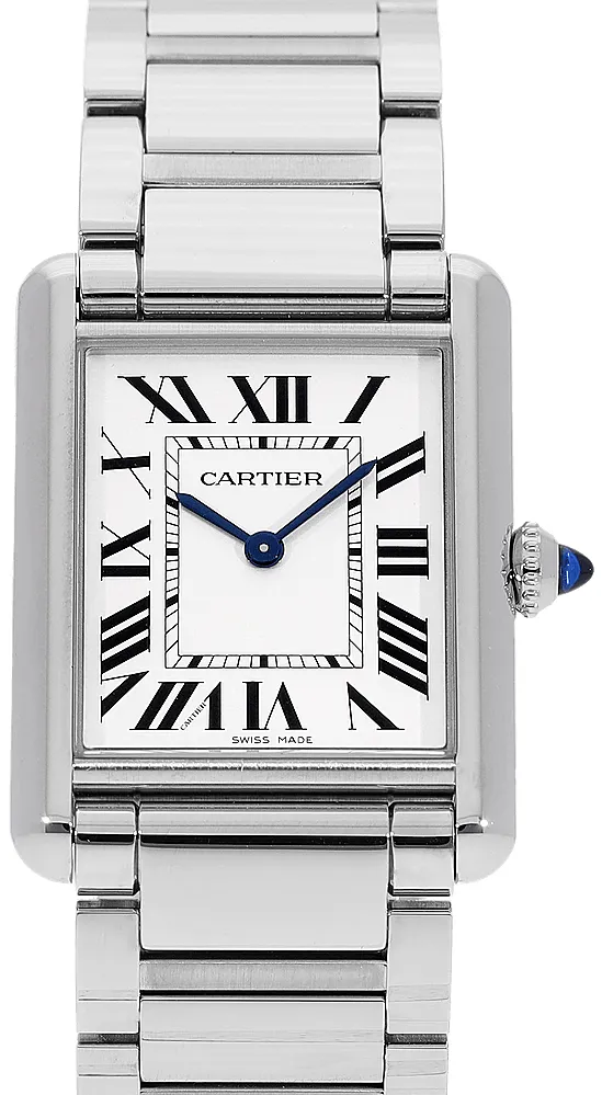 Cartier Tank WSTA0052 34mm Stainless steel Silver