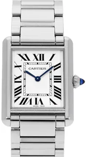 Cartier Tank WSTA0052 Stainless steel Silver