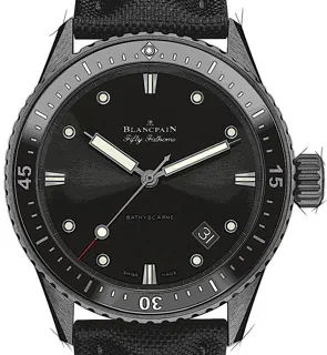 Blancpain Fifty Fathoms 5000-0130-B52A Ceramic Black