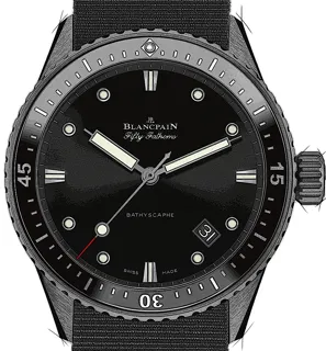 Blancpain Fifty Fathoms 5000-0130-NABA Ceramic Black