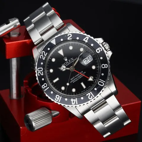 Rolex GMT-Master 16750 40mm Stainless steel Black