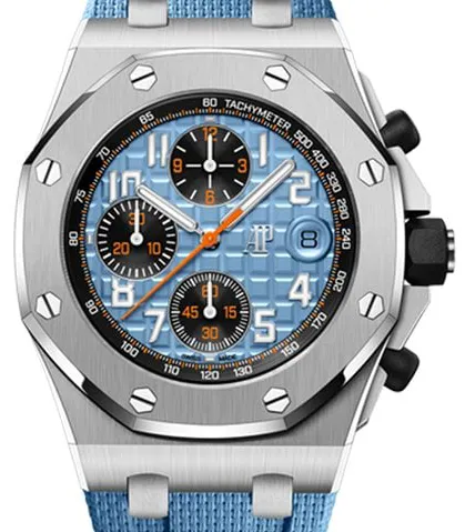 Audemars Piguet Royal Oak Offshore 26238ST.OO.A340CA.01 42mm Stainless steel Blue