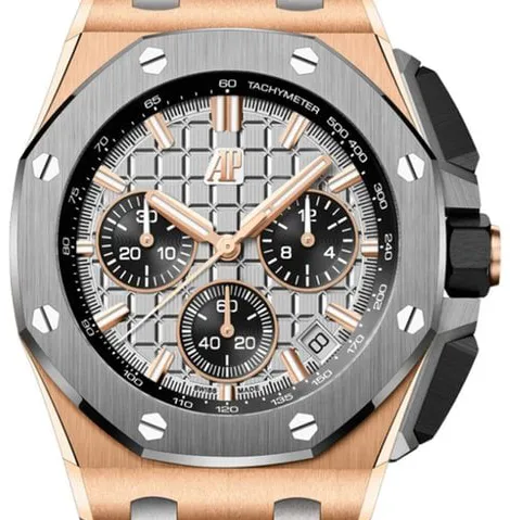 Audemars Piguet Royal Oak Offshore 26420OI.OO.A015VE.01 43mm Rose gold Gray