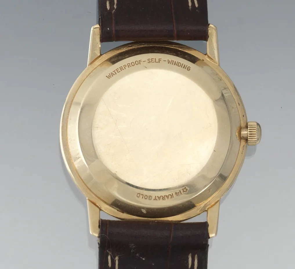 Elgin 31mm Yellow gold Silver 5