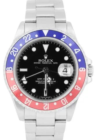 Rolex GMT-Master II 16710 40mm Stainless steel Black