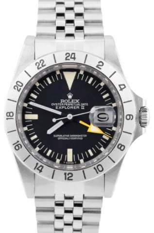 Rolex Explorer II 1655 40mm Stainless steel Black